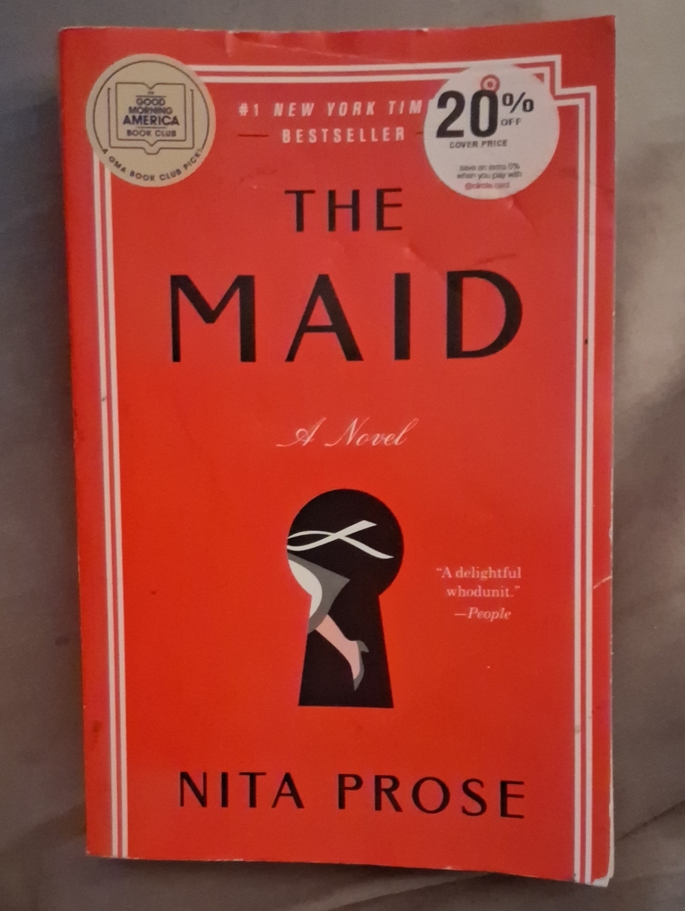 New! The Maid by Nita Prose -Paperback Novel